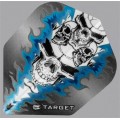 Target Vision Blue Quad Skull